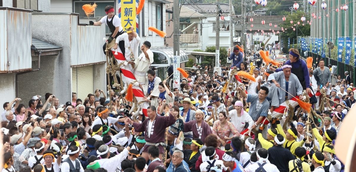御柱祭 ついに神奈川で実現！